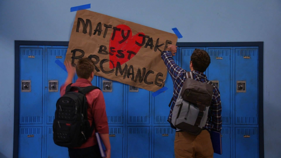 Un panneau pour Matty et Jake